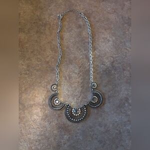 Maurices Silver Medallion Necklace